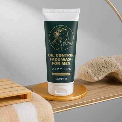 Oil Control Face Wash for men packing